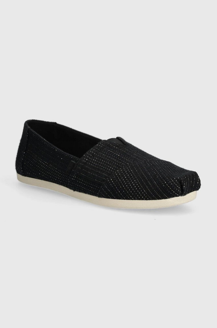 Toms espadryle Alpargata kolor czarny 10020665