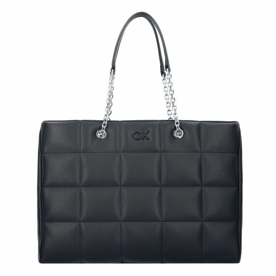 Calvin Klein Square Quilt Torba na ramię 41 cm black