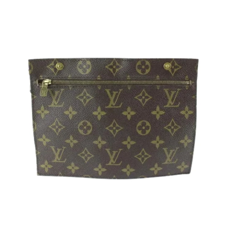 Używane torby louis-vuitton z płótna, Długość: 8.75 Louis Vuitton Vintage