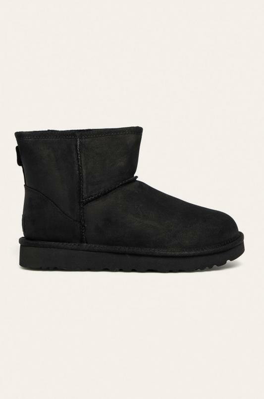 UGG śniegowce Classic Mini damskie kolor czarny 1016558