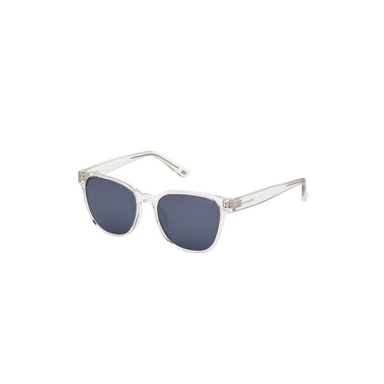 Polaroidowe szare okulary przeciwsłoneczne Skechers