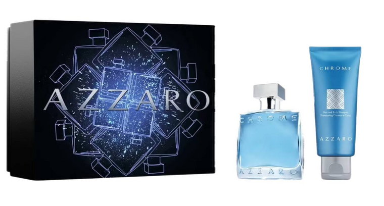 Azzaro (Chrome woda toaletowa dla mężczyzn 50ml + Żel do mycia 75ml)