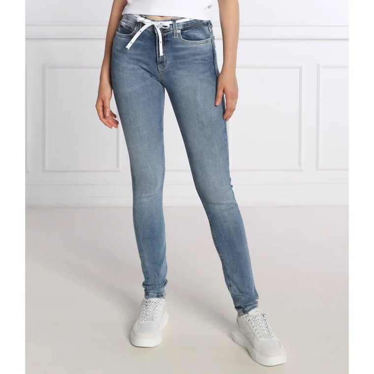 CALVIN KLEIN JEANS Jeansy | Skinny fit | mid rise