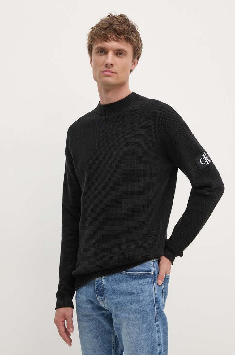 Calvin Klein Jeans sweter męski kolor czarny
