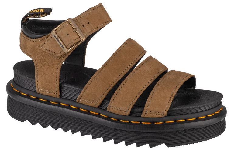 Dr. Martens Blaire Sandals DM31735357, Damskie, Zielone, sandały, nubuk, rozmiar: 40