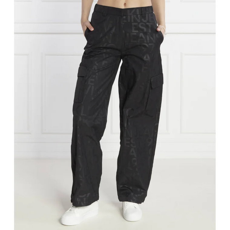 CALVIN KLEIN JEANS Spodnie cargo | Loose fit