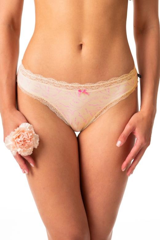 Figi damskie bawełniane (2 pack) o niskim kroju mini bikini w pastelowych kolorach LPR 514 Key