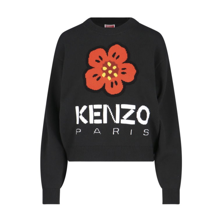 Czarne Swetry Kenzo