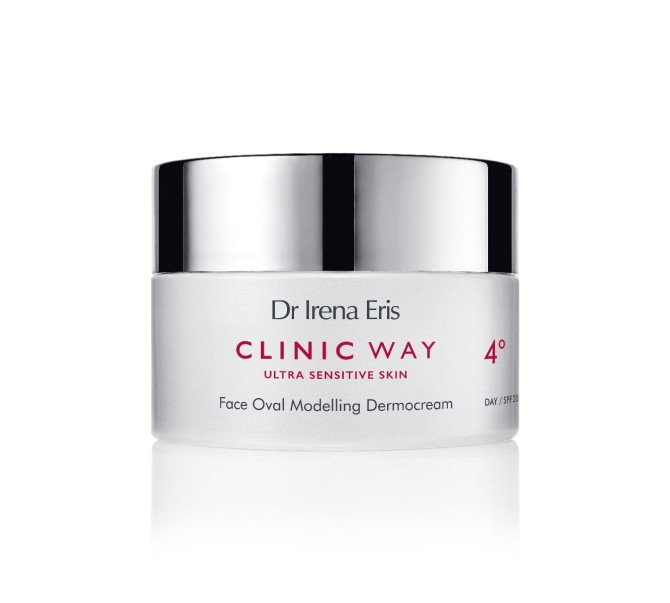 DR IRENA ERIS CLINIC WAY Dermokrem 4 Na Dzień SPF20 (60+) Modelujący Owal Twarzy - 50 ml