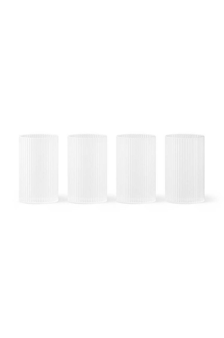 ferm LIVING zestaw szklanek Ripple Verrines 140 ml 4-pack