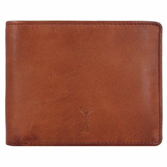 Jack Kinsky Nelson Wallet RFID Leather 13 cm cognac
