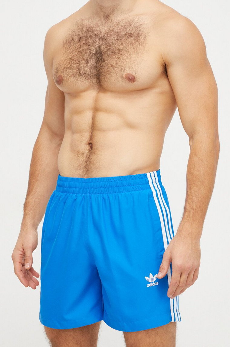 adidas Originals szorty kąpielowe kolor niebieski IK9194