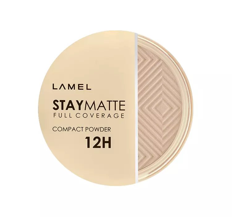 LAMEL STAY MATTE COMPACT POWDER KRYJĄCY PUDER PRASOWANY 403 NATURAL 12G