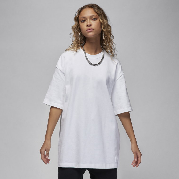 Damski T-shirt oversize Jordan Essentials - Brązowy