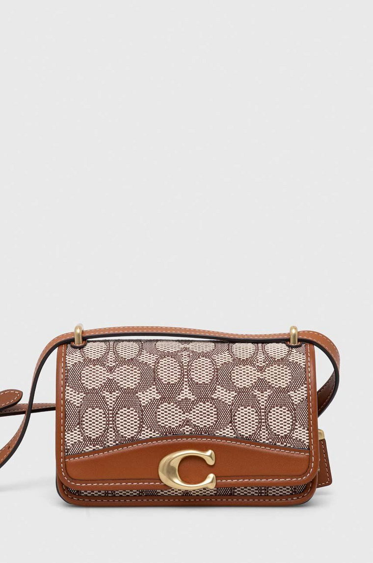 Coach torebka Bandit Crossbody kolor brązowy