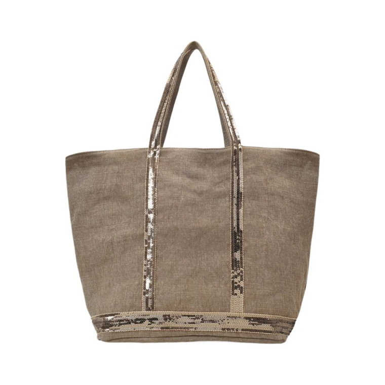 Torba Khaki z Lnu Vanessa Bruno