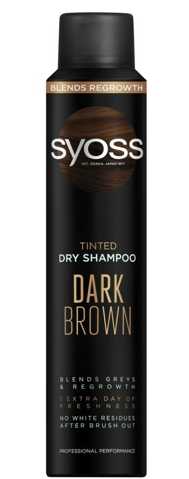 Syoss - Suchy Szampon Dark Brown 200 ml