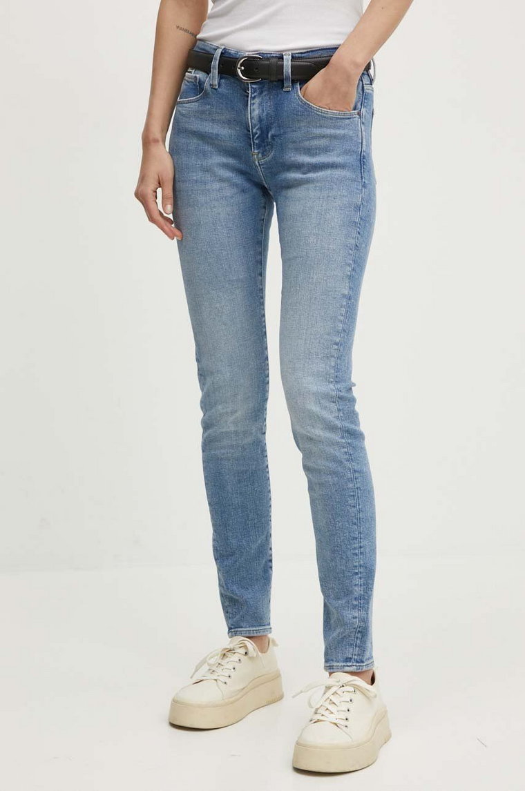 G-Star Raw jeansy damskie kolor niebieski D05175-D441