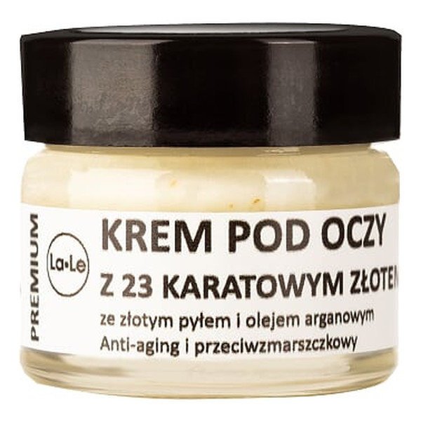 La-Le, krem pod oczy z 23-karatowym złotem, 15ml