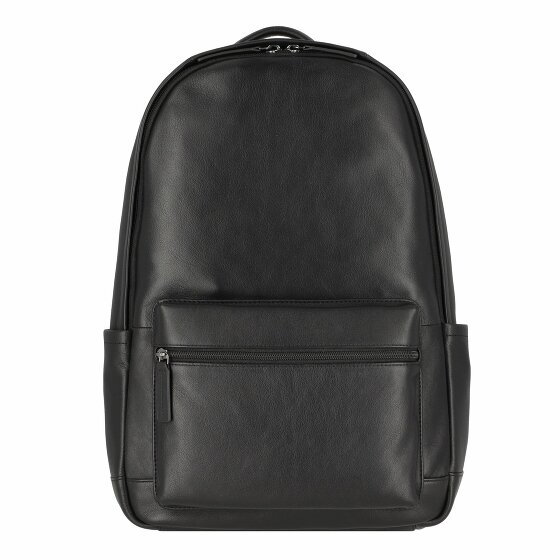 Fossil Buckner Plecak Skórzany 44.5 cm Komora na laptopa black