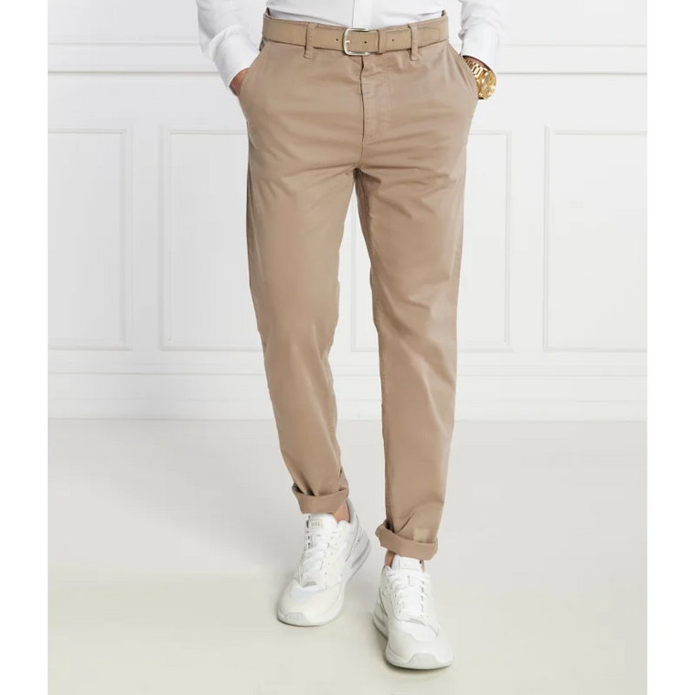 BOSS ORANGE Spodnie chino | Tapered fit