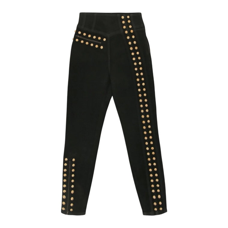 Gucci Coated Denim Pant With Studs Gucci