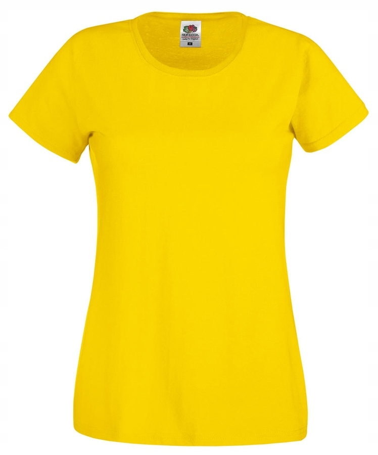 Damska Koszulka T-shirt Fruit fc yellow M