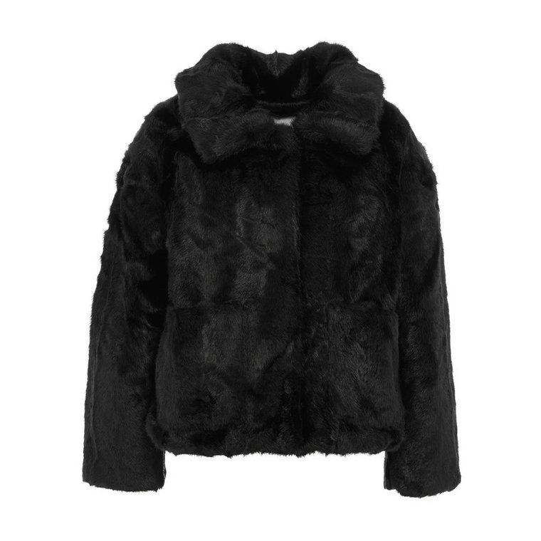Czarna kurtka dla kobiet, rozmiar S Jakke
