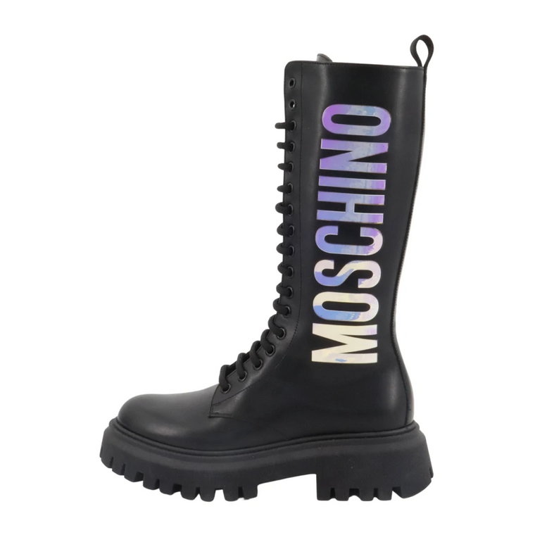 Lace-up Boots Moschino