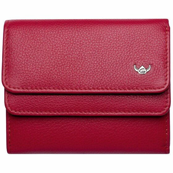 Golden Head Madrid Wallet RFID Leather 10,5 cm rot