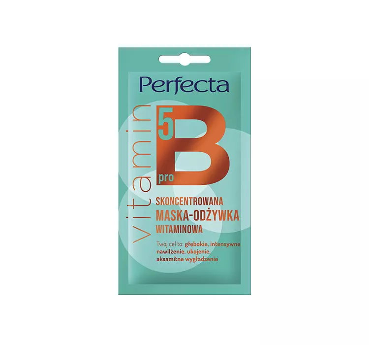 PERFECTA VITAMIN PRO B5 SKONCENTROWANA MASKA-ODŻYWKA WITAMINOWA DO TWARZY 8ML