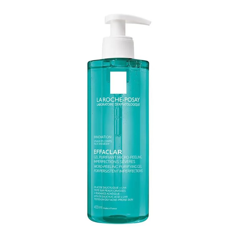 La Roche-Posay, Effaclar Micro-Peeling Purifying Gel Oczyszczający Peeling Żelowy Do Cery Tłustej I Problematycznej, 400 ml