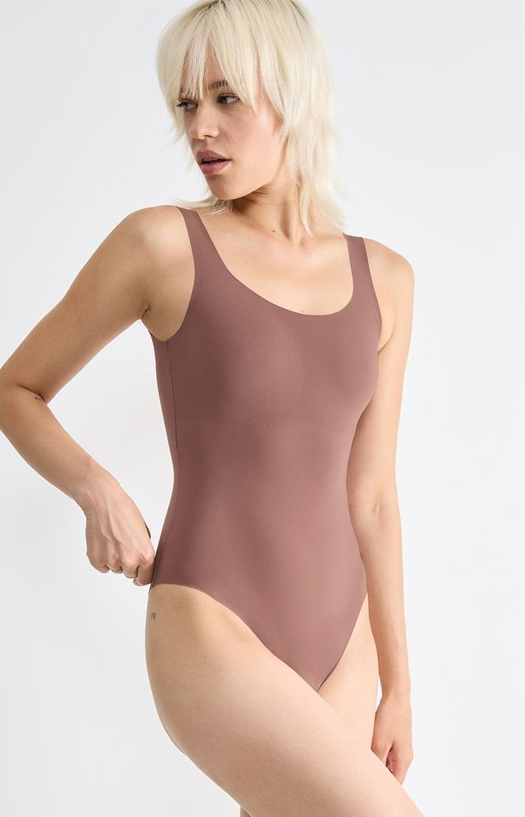 Sloggi body damskie Zero Feel 2.0 10217742-1141, Kolor kakaowy, Rozmiar L, Sloggi