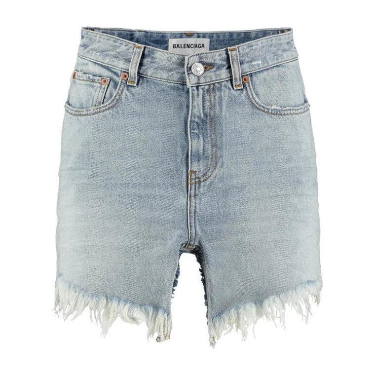 Ulepsz swoją letnią garderobę tym jeansowym mini spódniczką Balenciaga
