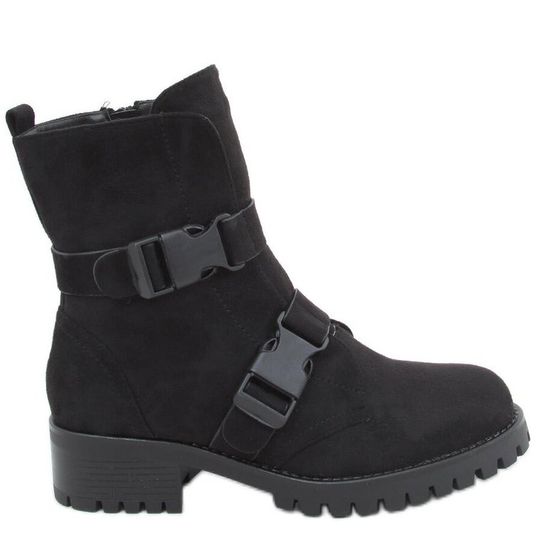 Botki militarne Falko Black czarne