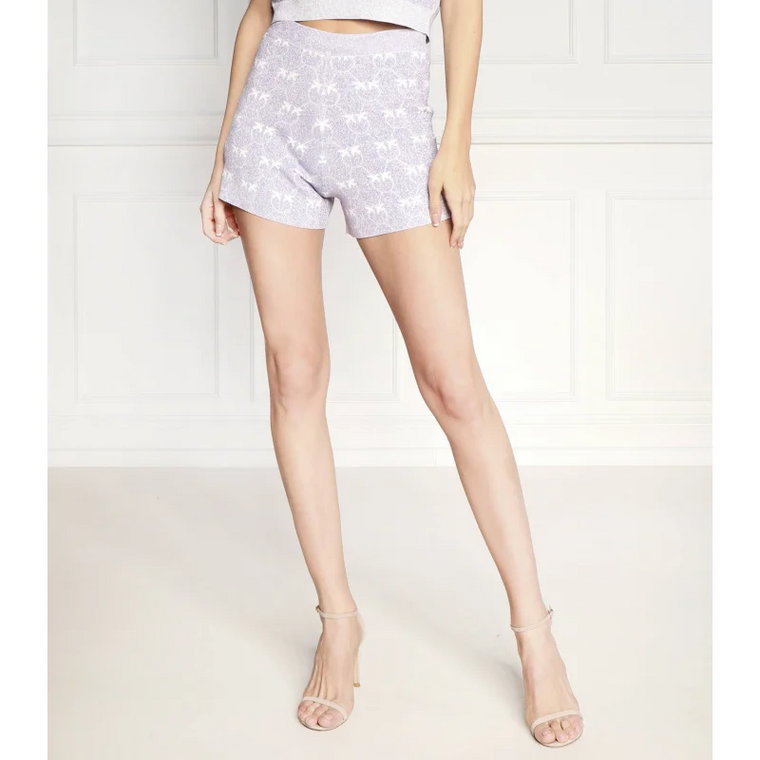 Pinko Szorty SFAVILLANTE SHORTS JACQUARD MO | Regular Fit