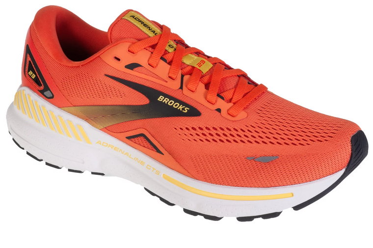 Brooks Adrenaline GTS 23 1103911D642, Męskie, Pomarańczowe, buty do biegania, tkanina, rozmiar: 41