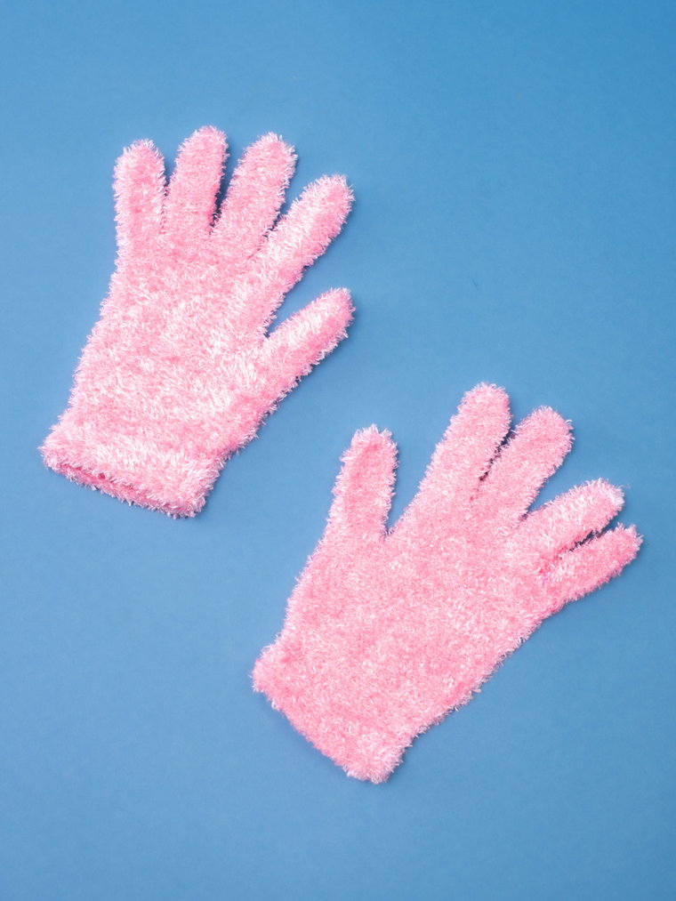 Zimowe rękawiczki damskie Shelovet różowe