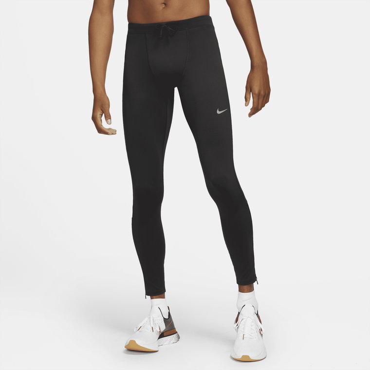 Męskie legginsy do biegania Dri-FIT Nike Challenger - Czerń