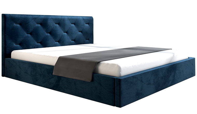 Dwuosobowe łóżko ze schowkiem 180x200 Netta 3X - 36 kolorów