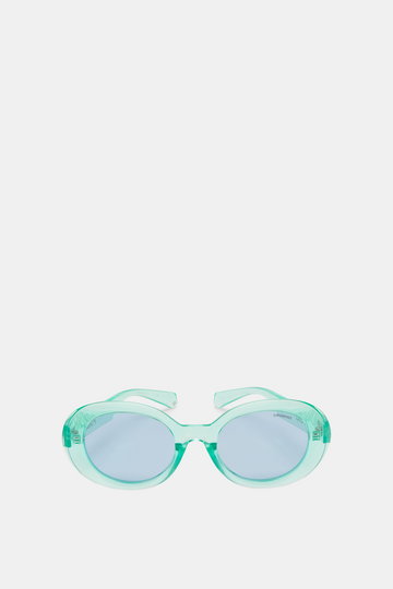 Polaroid Okulary przeciwsłoneczne - Turkusowy - Kobieta