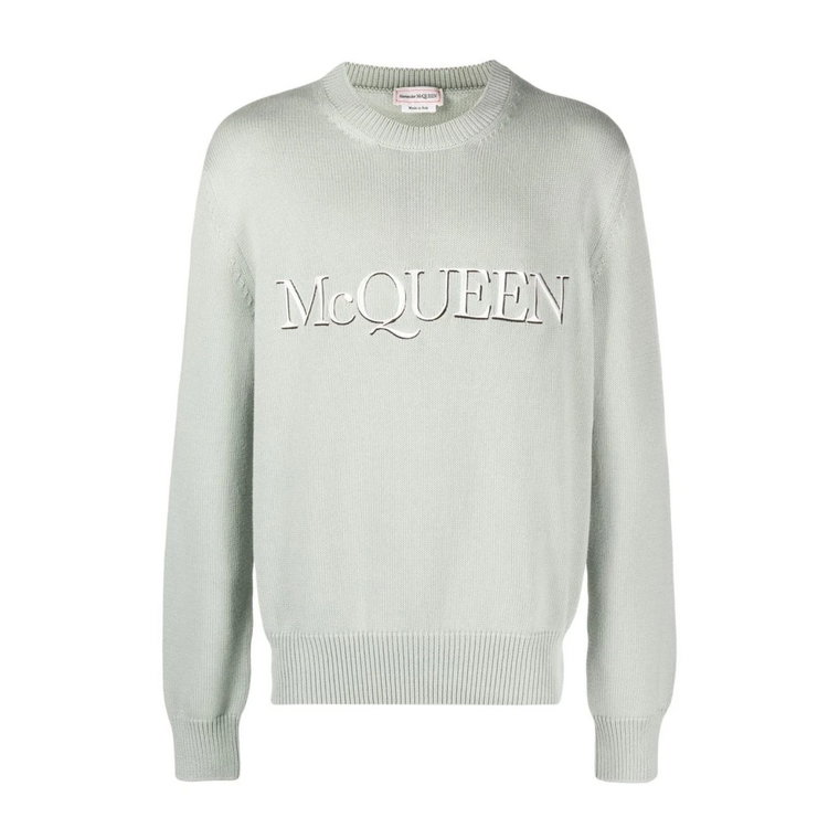 Wielokolorowe Swetry dla Mężczyzn Alexander McQueen
