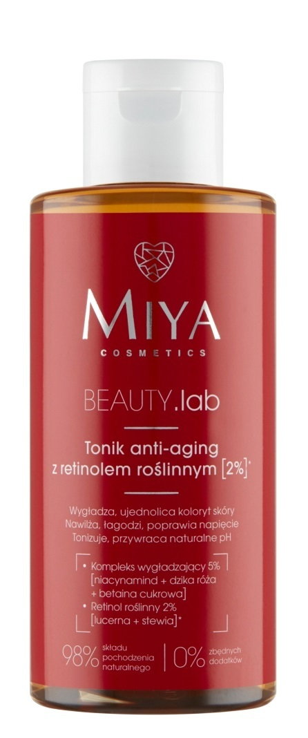Miya Beauty.lab - tonik anti-aging z retinolem roślinnym (2%) 150ml