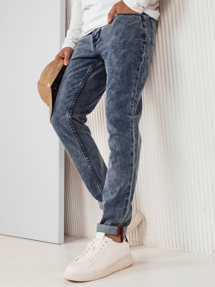 Spodnie męskie jeansowe granatowe Dstreet UX4234