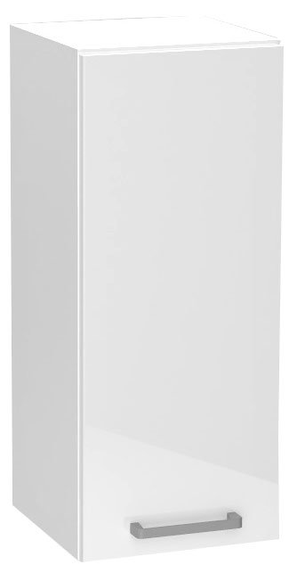 Biała górna szafka kuchenna - Elora 21X 30 cm połysk