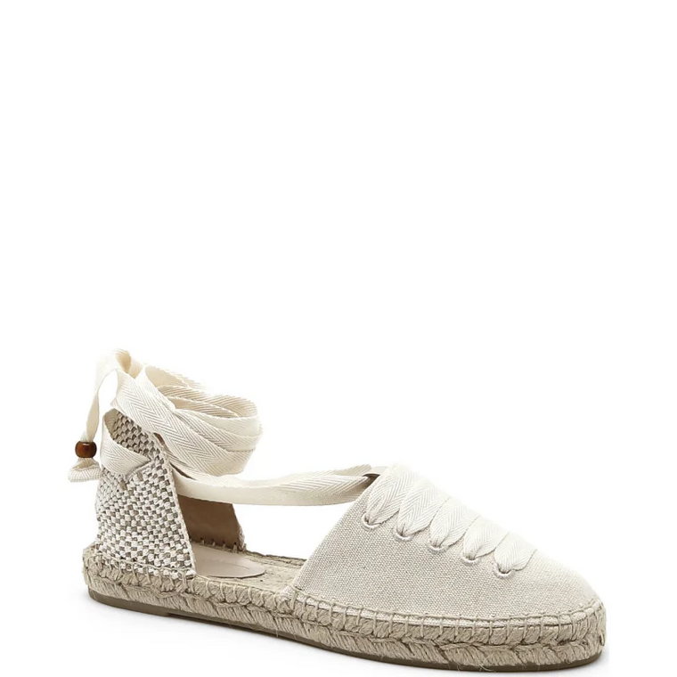 Weekend MaxMara Espadryle | z dodatkiem skóry