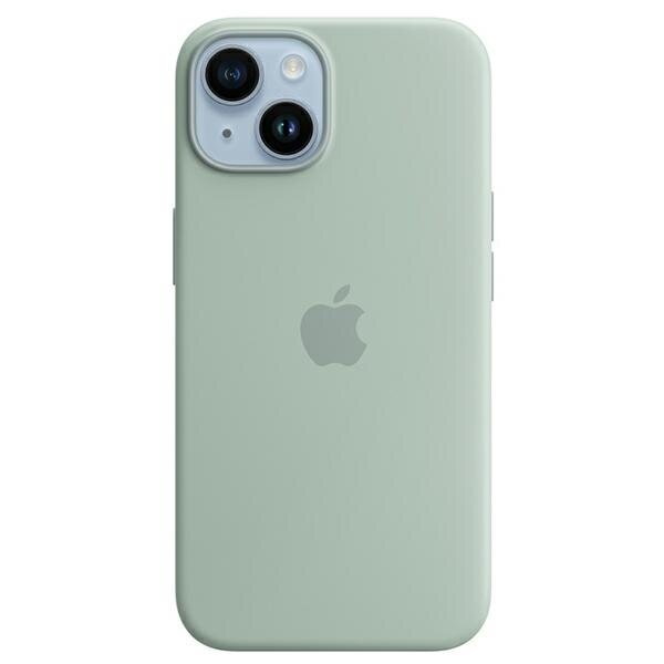 Etui Apple MPTC3ZM/A iPhone 14 Plus / 15 Plus 6.7" MagSafe zielony/succulent Silicone Case