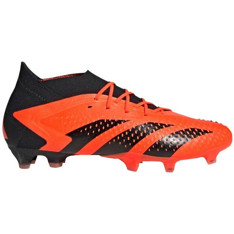 Buty piłkarskie adidas Predator Accuracy.1 Fg GW4572 pomarańczowe