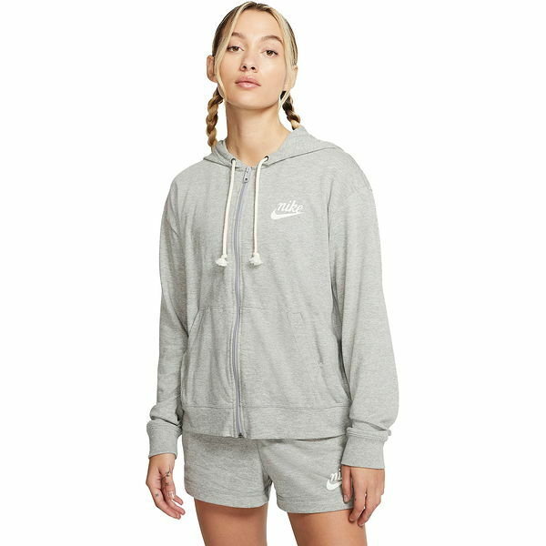 Bluza damska z kapturem Gym Vintage Hoodie Full Zip Nike