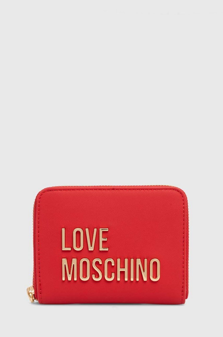 Love Moschino portfel damski kolor czerwony JC5613PP1LKD0000